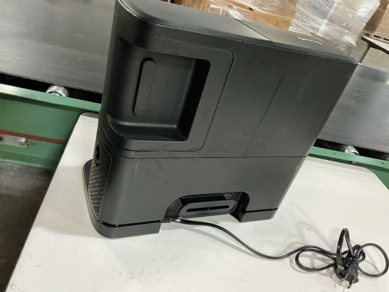 Condition photo showing As Is for shopjimmy xdkrv2300s matrix robot self empty charging base/dust bin rv2320s
