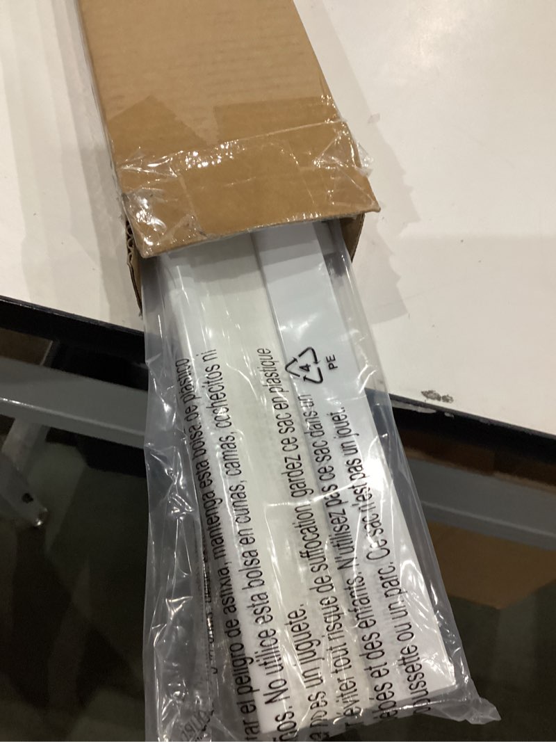 Condition photo showing Good Condition for lazblinds cordless cellular shades, light filtering honeycomb shades for home, thermal insulation noise reduction blinds for windows, 26'' w x 64'' h, white light filtering-white 26'' w × 64'' h