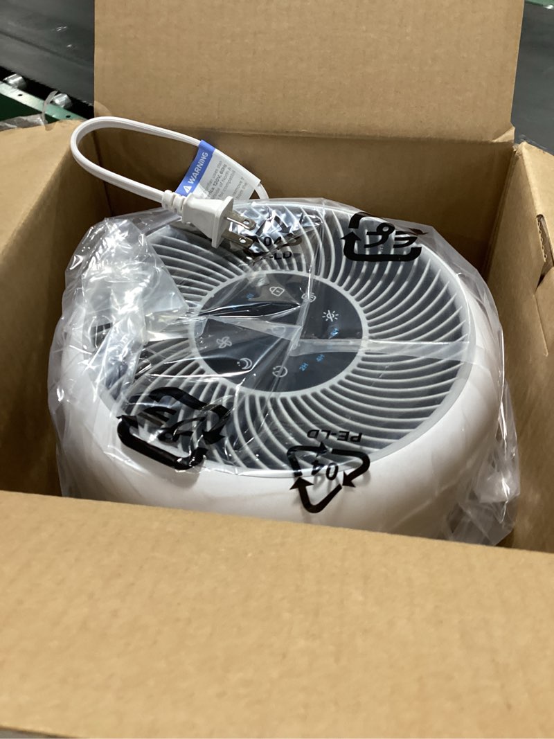 Condition photo showing Good Condition for levoit air purifier for home allergies pet hair in bedroom, covers up to 1073 ft² by 56w high torque motor, aham verifide, 3-in-1 filter with hepa sleep mode, remove dust smoke odor, core300-p, white