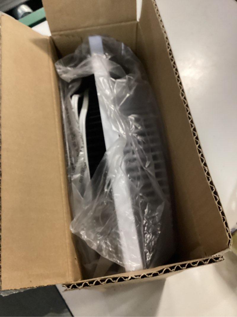 Condition photo showing Good Condition for shinic 9 inch frameless box fan, 3-speed lightweight window fan with abs plastic housing, etl listed small cooling fan for bedroom, home office, kitchen, garage