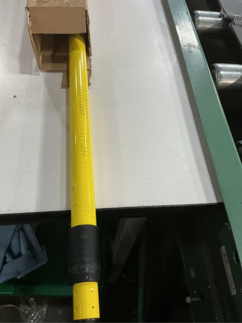Condition photo showing As Is for furemover original pet hair rubber broom with squeegee, with 58" telescopic handle for carpet, tile and hardwood furemover original broom