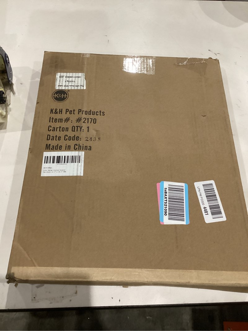 K&H Pet Products Thermo Heated Chicken Pad, Warming Nesting Pad Chicken Coop Accessory, Poultry Chic