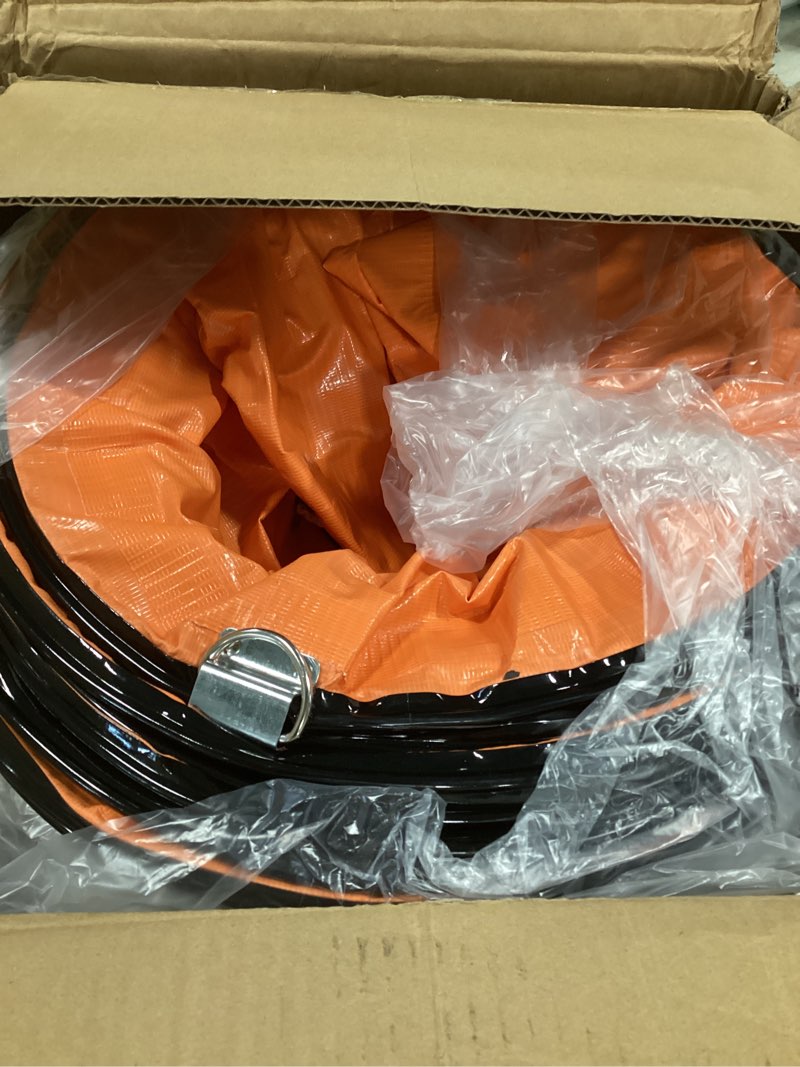 Condition photo showing Good Condition for VEVOR Air Mover Blower Fan 12 Inch, 3198CFM 585W Industrial Portable Ventilator 33ft Flexible Duct, Orange 3198CFM, 12in-33ft Combo Fan and Hose