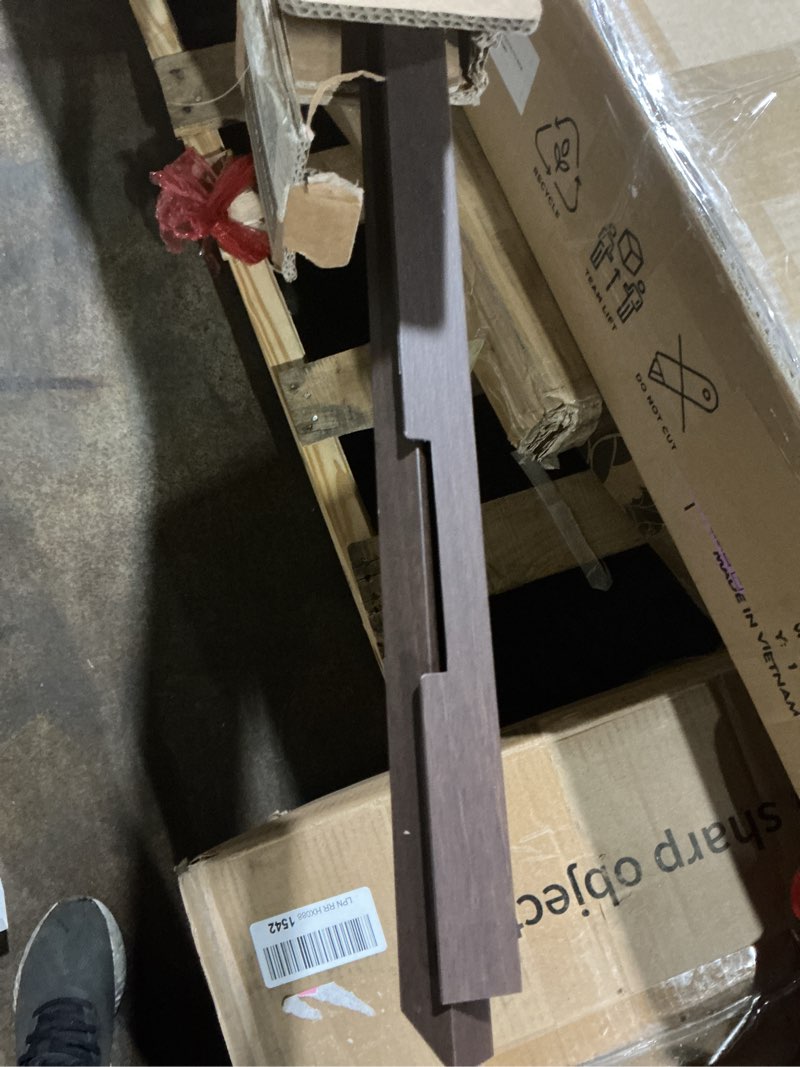 Condition photo showing As Is for samsung 65” the frame customizable bezel (2025 model), magnetic, quick and easy installation, vg-scff65bwbza, modern brown brown 65 inch pro
