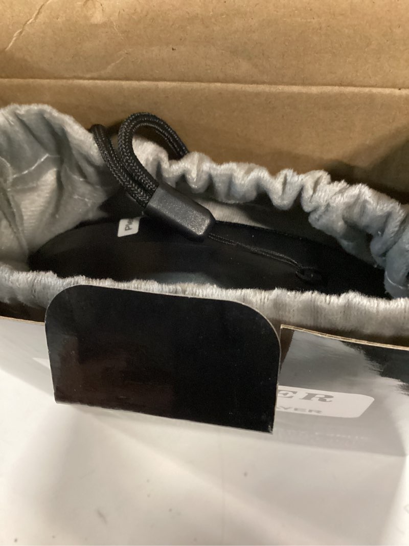 Condition photo showing Good Condition for cd player portable with speakers - rechargeable personal cd player for car and home, small fabric music player with backlit display, anti-skip, aux/usb port - ideal for audiobooks & gifts black