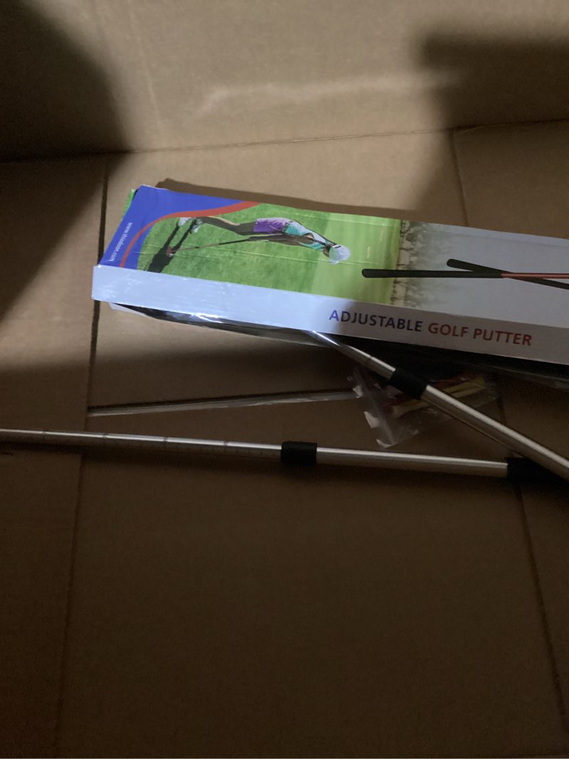 Condition photo showing Good Condition for THIODOON Golf Putters for Men and Women Two-Way Kids Putter Mini Golf Putter for Right or Left Handed Golfers Adjustable Length Golf Putter Suitable for Children, Teenagers and Adults 2 Silver Putters & 6 Golf Tees 2 Pack