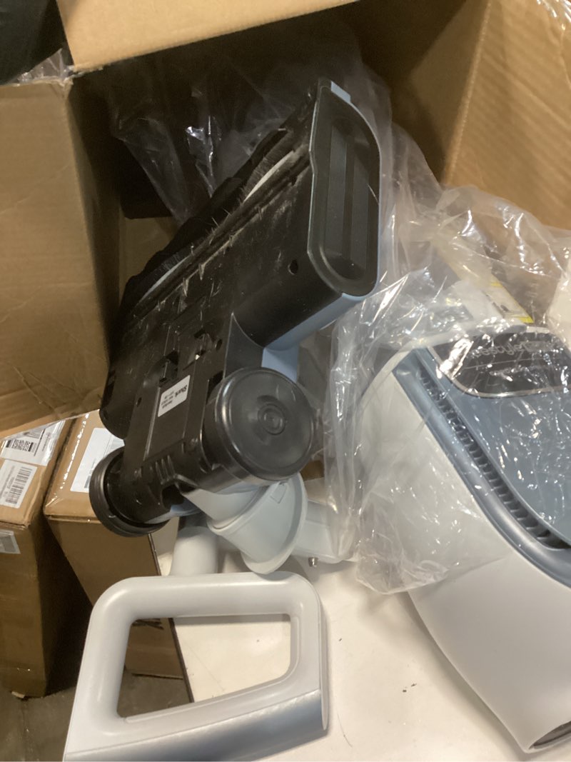 Condition photo showing As Is for shark freestyle max cordless upright vacuum, multi-surface cleaning, lightweight, easy maintenance, 