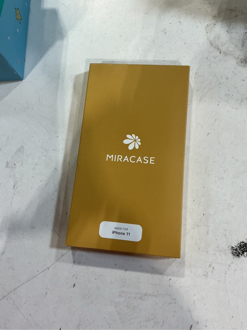 Condition photo showing New/Like New for miracase glass series for iphone 11 case 6.1 inch, upgraded full-body rugged phone bumper case cover with built-in 9h tempered glass screen protector and camera protector, black black iphone 11