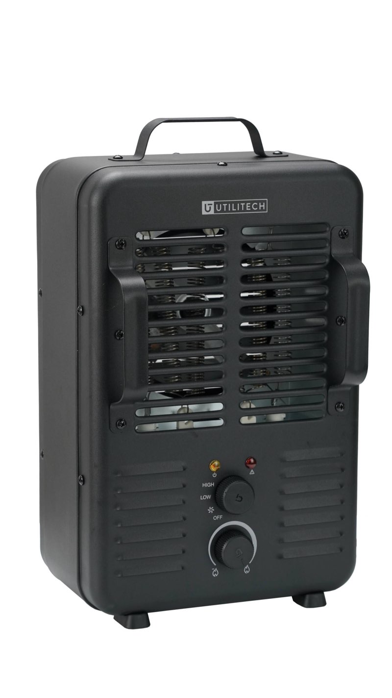 Utilitech 1500 -Watt Utility Fan Utility Indoor Electric Space Heater