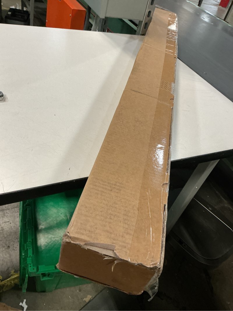 Condition photo showing New/Like New for Ivilon Drapery Treatment Window Curtain Rod - Square Design 1 1/8 Rod. 120 to 240 Inch - Satin Nickel 120 to 240 in.