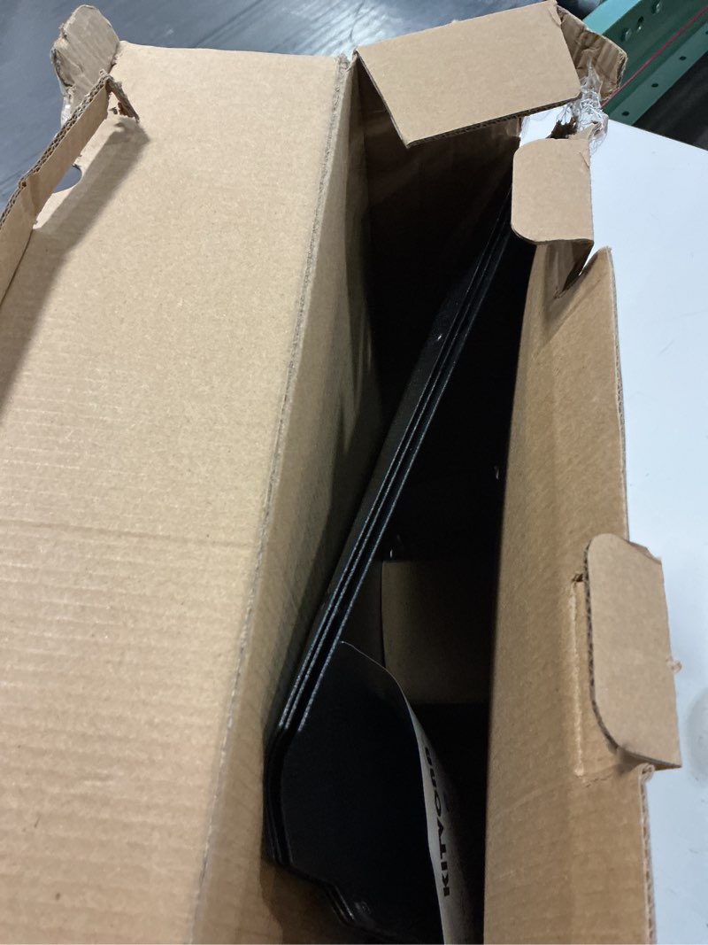 Condition photo showing Good Condition for 19 inch metal squirrel baffle for bird feeder pole, outdoor squirrel proof bird feeders, bird house guard for shepherd’s hook, rust chew proof heavy duty pole mount