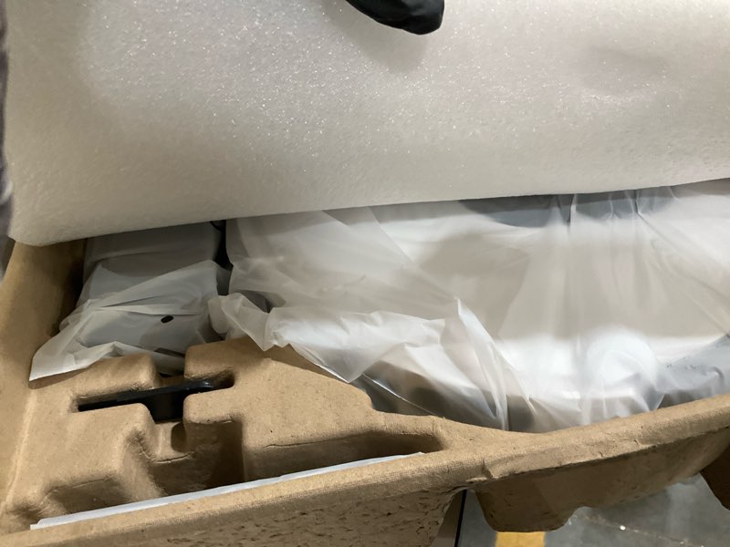 Condition photo showing As Is for OKP L1 Robot Vacuum Cleaner, V-Shaped Brush Anti-tangling Design,3800Pa, 200 Mins Runtime, Slim, Self-Charging Robotic Vacuum Cleaner, Ideal for Pet Hair and Hard Floors L1-White