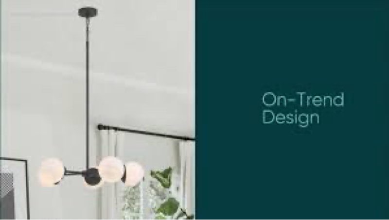 Origin 21 CYPRUS 5-Light Matte Black ...