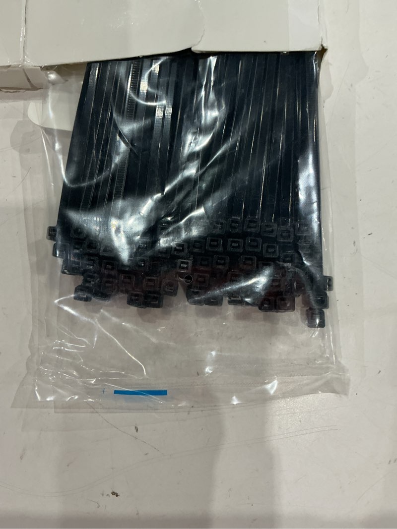 Condition photo showing Good Condition for cable zip ties,400 pack black assorted sizes 12+8+6+4 inch,multi-purpose self-locking nylon cable cord management,plastic wire ties for home,office,garden,workshop. by have me td 4+6+8+12-inch(400pcs set) black