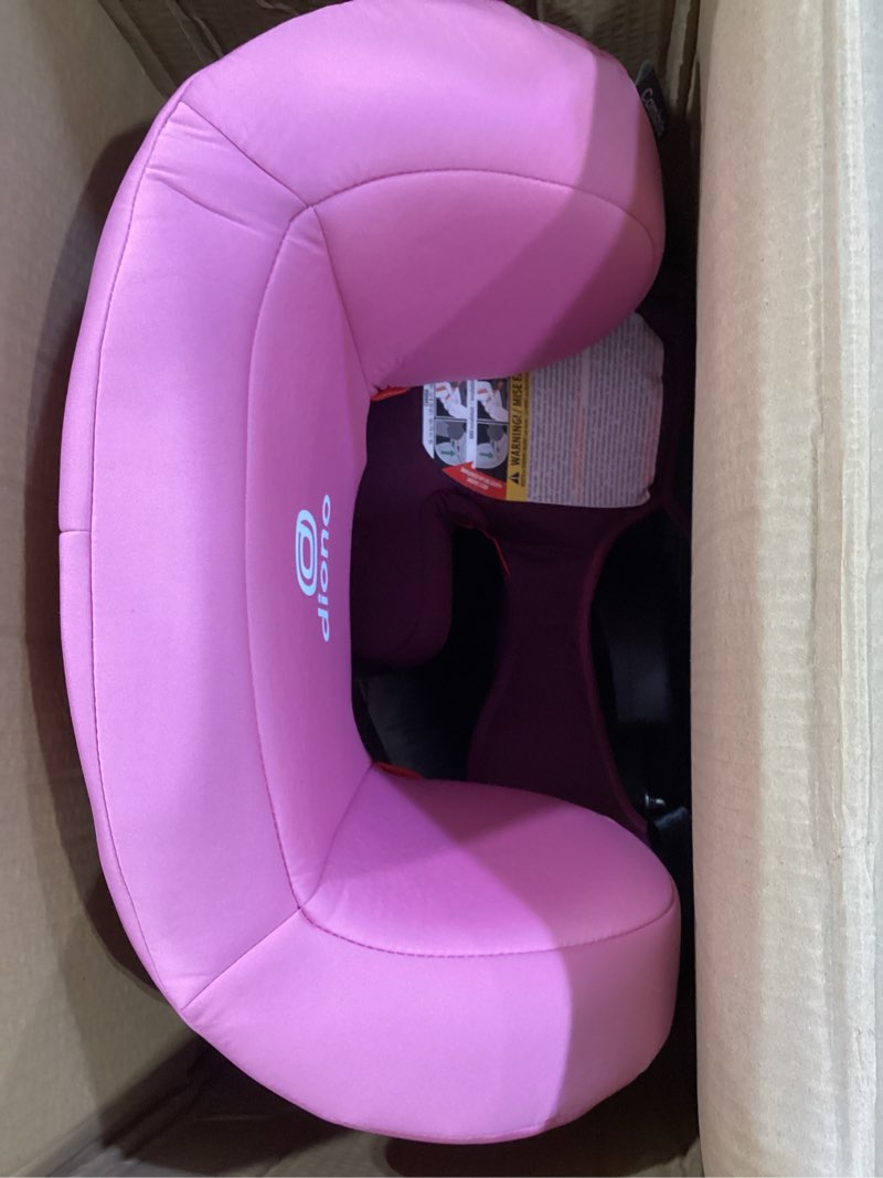 Condition photo showing Good Condition for diono cambria le, 2-in-1 belt positioning booster seat,backless and high-back booster seat for children from 40—120 lb,17" wide,6 headrest positions,lightweight with latch,black black cambria le