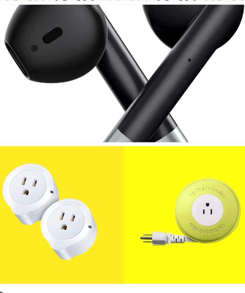 assorted lot of electronics (headphones, small gadgets, headsets, etc.) 