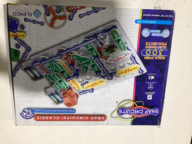 Condition photo showing Good Condition for Snap Circuits Classic SC-300 Electronics Exploration Kit | Over 300 Projects | Full Color Manual Par