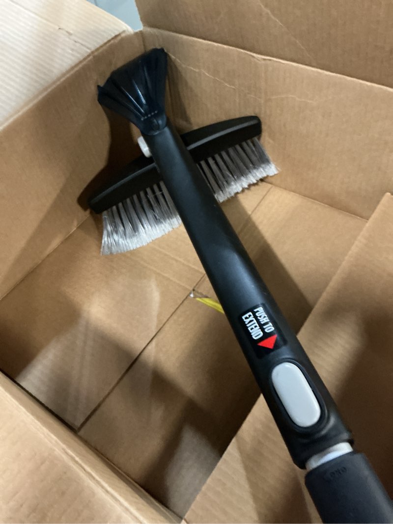 Condition photo showing Good Condition for OXO Good Grips Extendable Twister Snow Brush with Ice Scraper