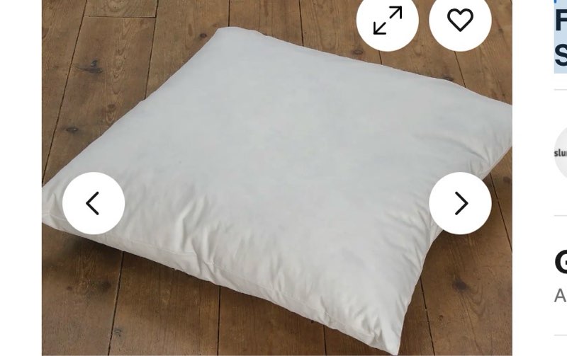 30"x30" (76cm x 76cm) Hollow Fibre Cushion Pad Filled Filler Scatter