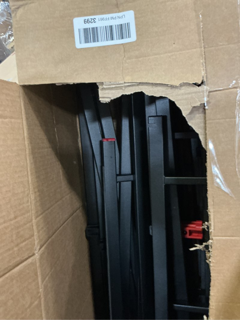 Condition photo showing As Is for Amazon Basics Metal Twin Size Bed Frame, 6-Leg Base for Box Spring and Mattress Support, Tool-Free Easy Assembly, Black(Similar no same)