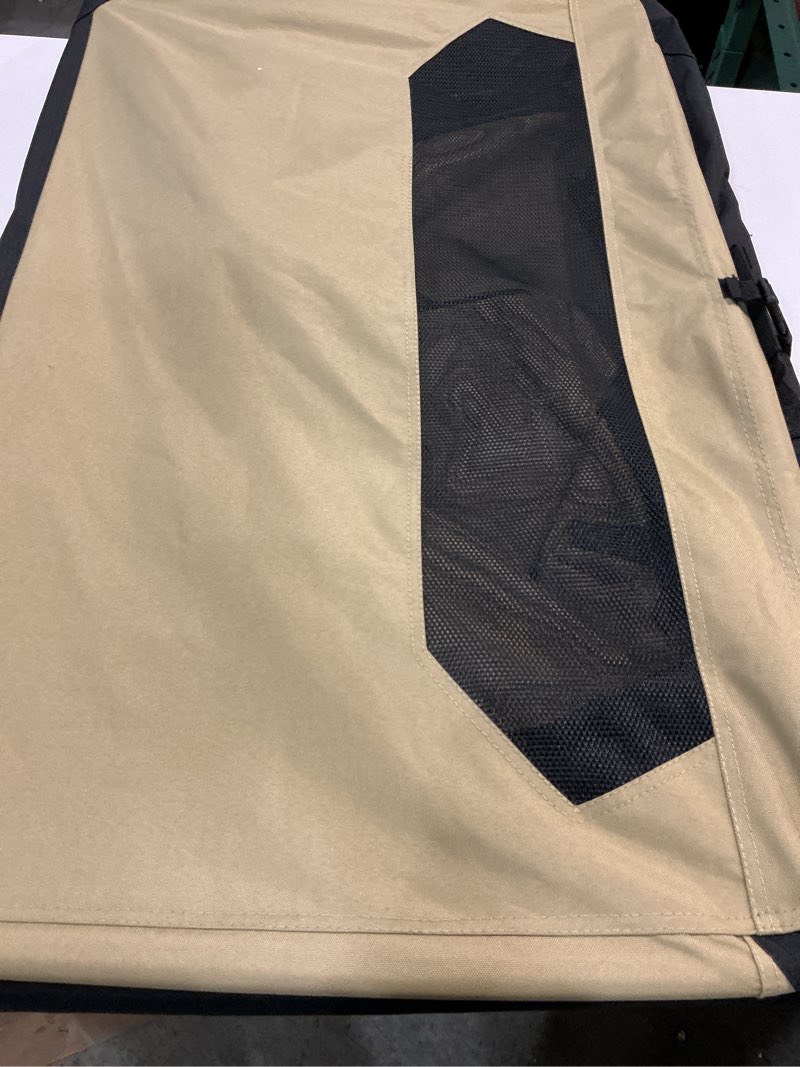 Condition photo showing Good Condition for amazonbasics portable folding soft dog travel crate kennel, x-small (16 x 16 21 inches), tan