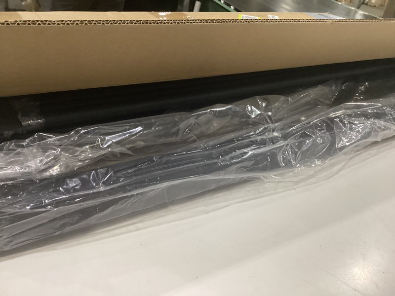 Condition photo showing Good Condition for upgraded expandable 3 to 4 ft.w x 37in.h?heavy-duty deck gates outdoor with latch, no cutting required?outdoor dog gate? fence gate, suitable for decks, patios, gardens, yards, (auto-closing hinge)