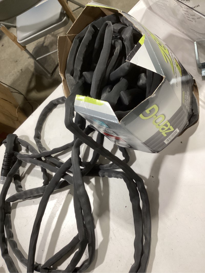 Condition photo showing Good Condition for zero-g teknor apex 5/8-in x 100-ft premium-duty kink free woven gray hose