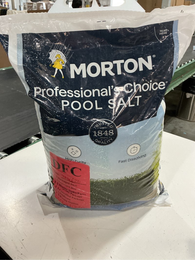 Condition photo showing Good Condition for pool salt prochoice 40lb