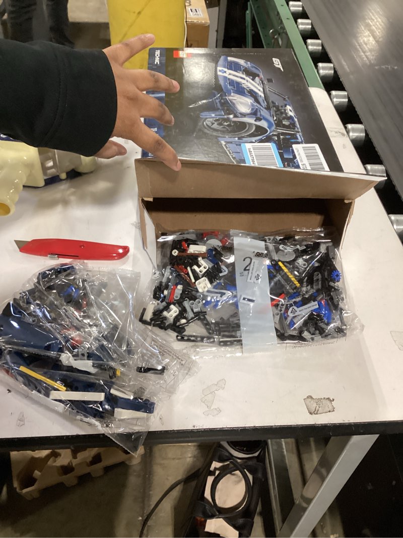 Condition photo showing Good Condition for LEGO Technic 2022 Ford GT Building Set for Adults - Collectible Kit W/Authentic Features, Ages 18+ - 1:12 Scale - Gifts for Men & Women - Display as Bedroom or Home Decor - 42154 Standard Packaging