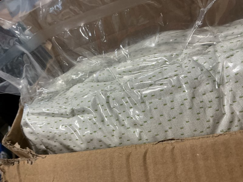 Condition photo showing New/Like New for mattress topper twin xl size, cooling extra thick breathable viscose made from bamboo mattress pad, soft quilted fitted mattress cover with 1000 gsm down alternative fill (8-21”deep pocket) white twin xl