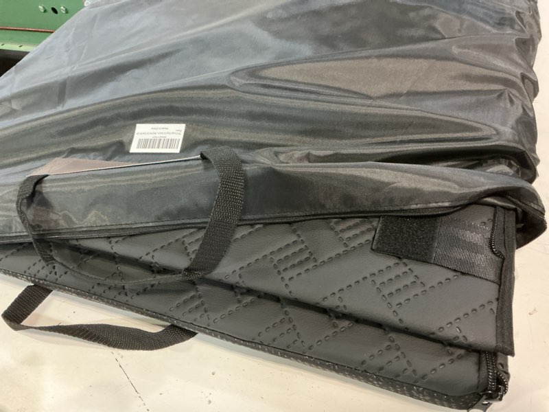 Condition photo showing Good Condition for tkyz large dog car seat,pu leather back seat extender for dogs,waterproof dog seat cover for backseat, pet bed for car hammock leather black large