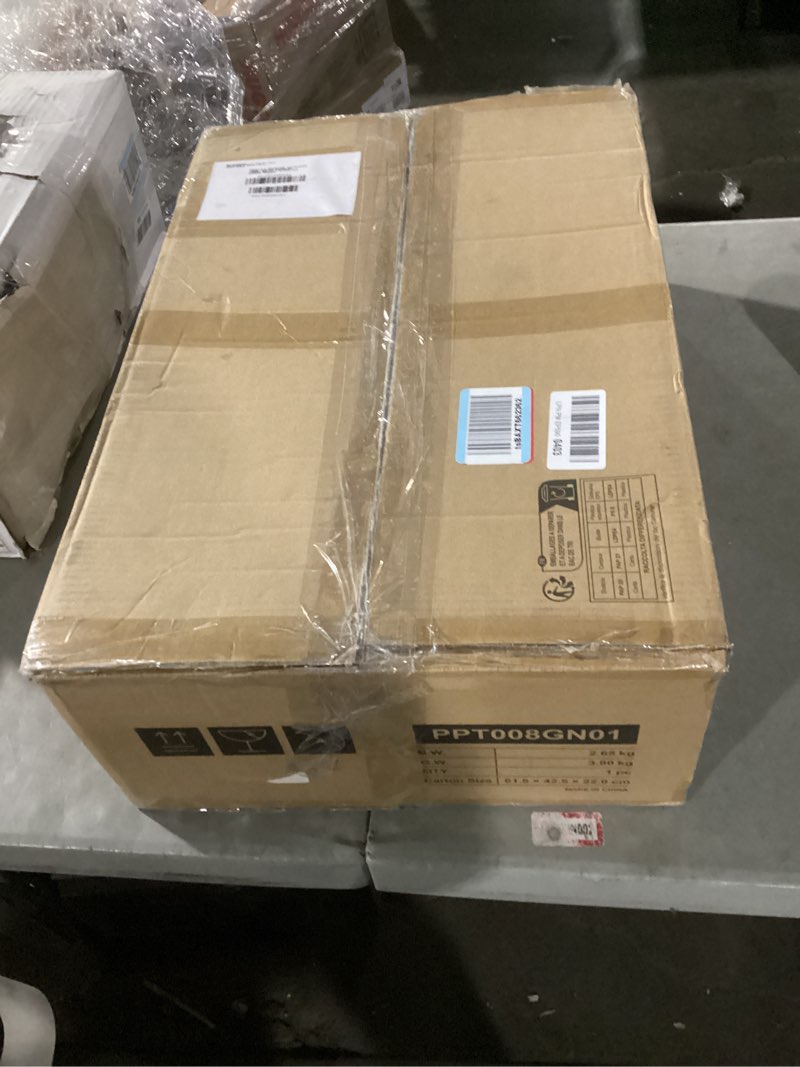 Condition photo showing New/Like New for Feandrea Stainless Steel Cat Litter Box with Open Top, High Sided Litter Tray with Step, Scoop, Brus