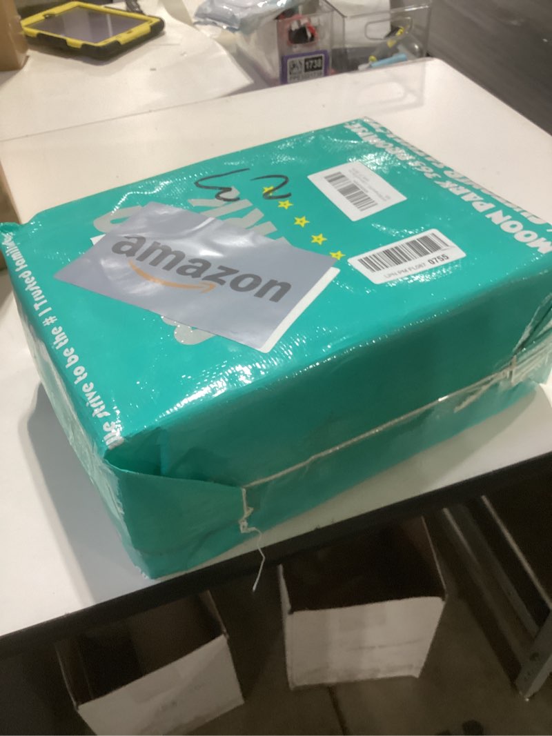 Condition photo showing New/Like New for moon park pregnancy pillows for sleeping - 57 inch u shaped full body maternity pillow with removable cover - support for back, legs, belly, hips - pregnancy pillow for women - grey grey velvet cover - 57 inch