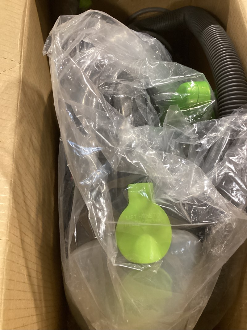 Condition photo showing Good Condition for bissell little green pet deluxe portable carpet cleaner and car/auto detailer, 3353, gray/blue little green deluxe