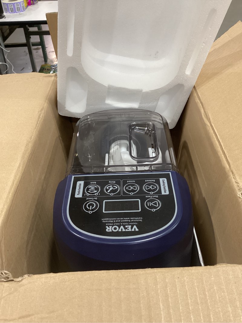 Condition photo showing As Is for VEVOR Electric Pasta Maker, 150W Automatic Noodle Maker Machine with 8 Pasta Shapes, 4 Intelligent Modes, 500g Flour Capacity Pasta Maker Machine with Measuring Cups, Cleaning Brush for Home Kitchen Automatic-Black