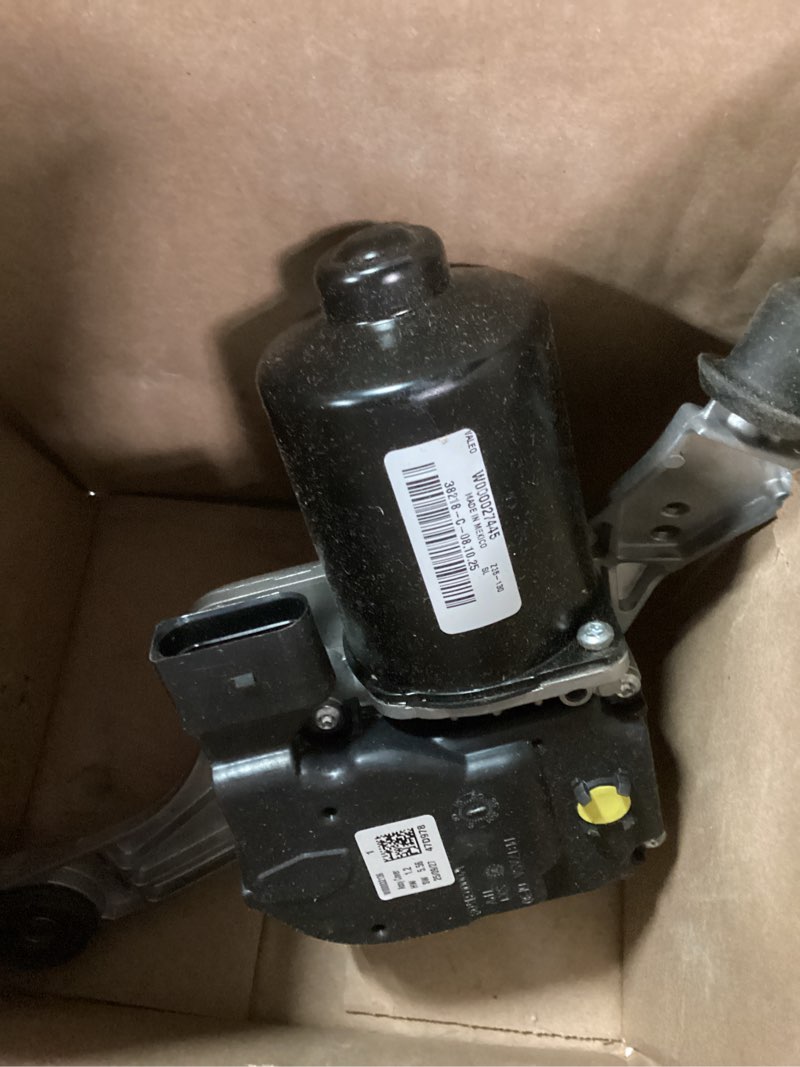 Condition photo showing As Is for motorcraft wiper motor