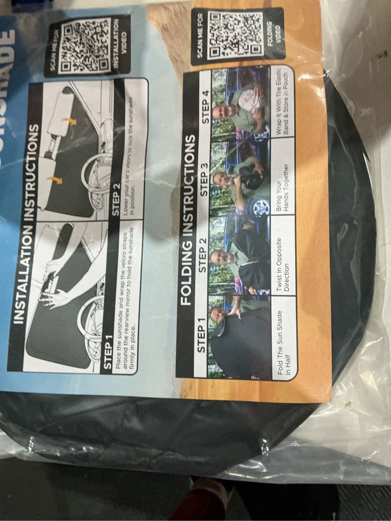 autovir windshield sun shade fit for 2019-2024 2025 2026 toyota rav4 sunshade, front car window shad
