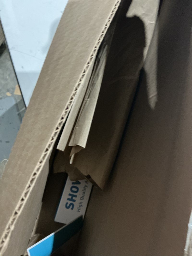 Condition photo showing Good Condition for Sliding Shower Door Bottom Seal, 2 PCS 1/4" x 36" Sliding Shower Door Sweep for 1/4 Inch Glass, Frameless Glass Door Seal Strip Stop Shower Leaks and Create a Water Barrier 2PCS Bottom Sweep-1/4"