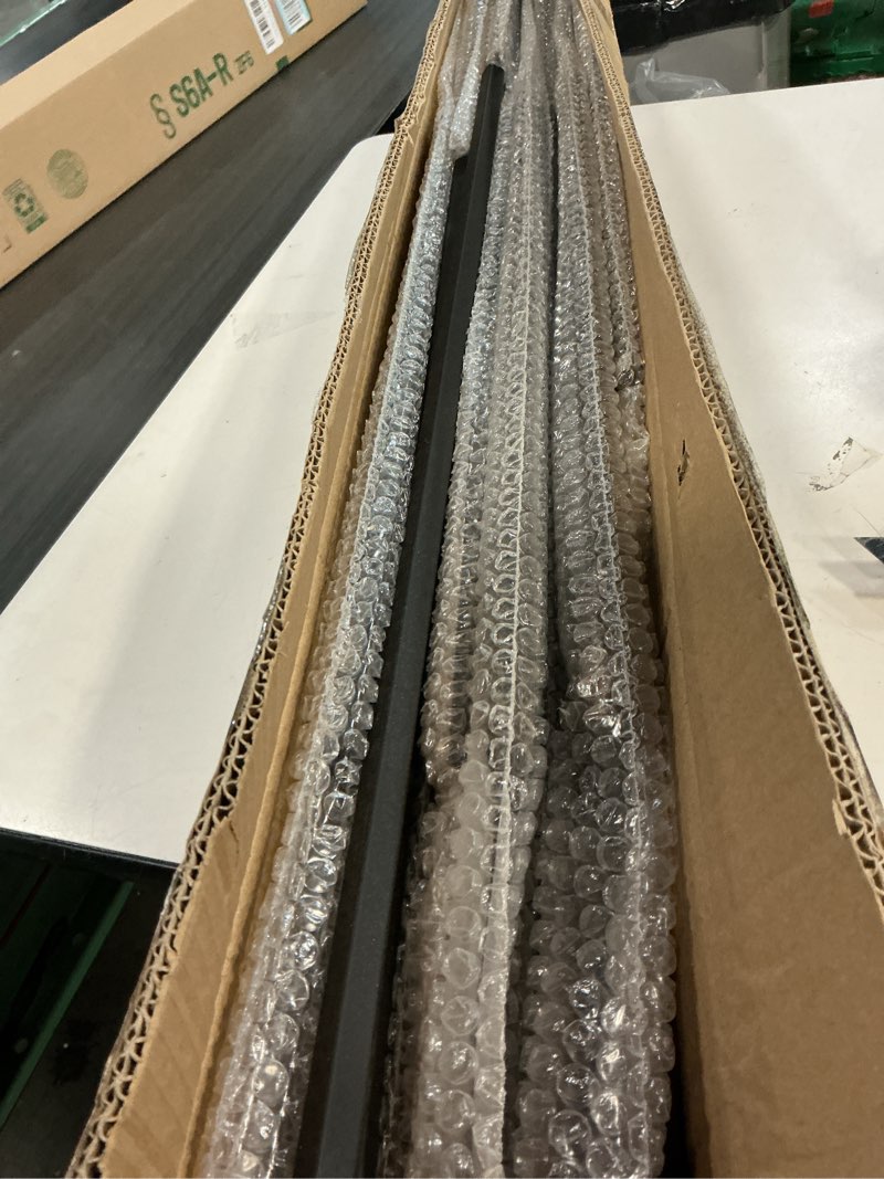 Condition photo showing Good Condition for 12pack wrought iron balusters 44 inches deck balusters combine 1/2" square plain bar balusters with single rectangle metal balusters hollow satin black, grmikbu gb04 1/2" 12pcs rectangle set 12