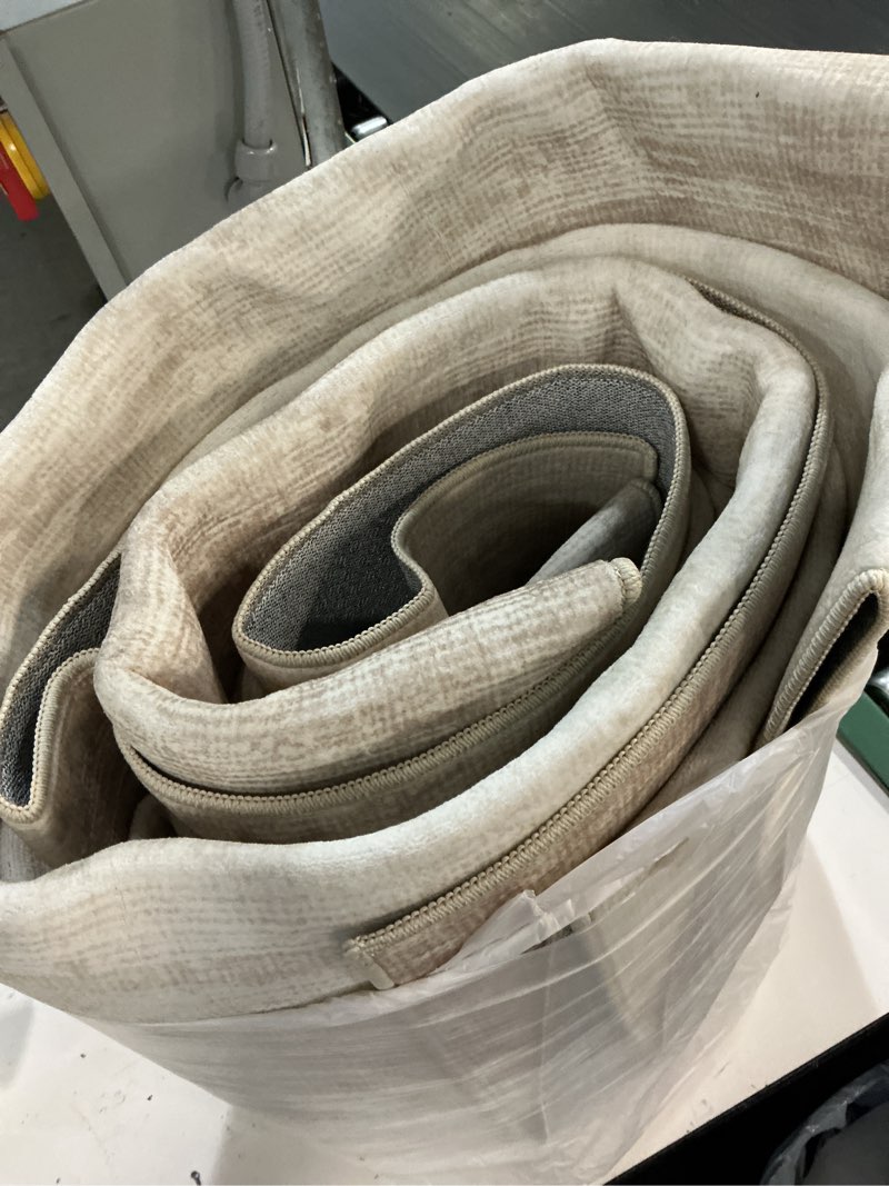 Condition photo showing Good Condition for area rugs 6x9 living room: washable rug modern abstract large rug soft non slip neutral rugs stain resistant indoor carpet for bedroom kitchen dining room table nursery home office rugs(beige,6'x9') beige 6' x 9' (rectangular)