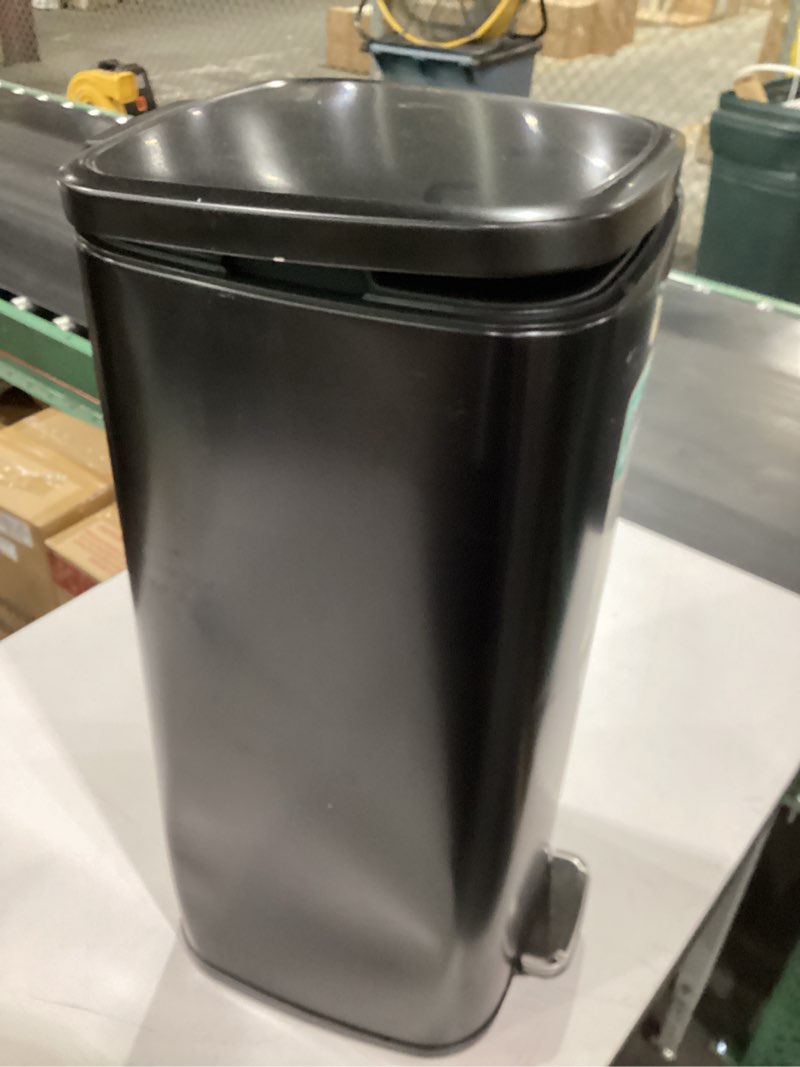 Condition photo showing Good Condition for 30l soft square step trash can black - brightroom™