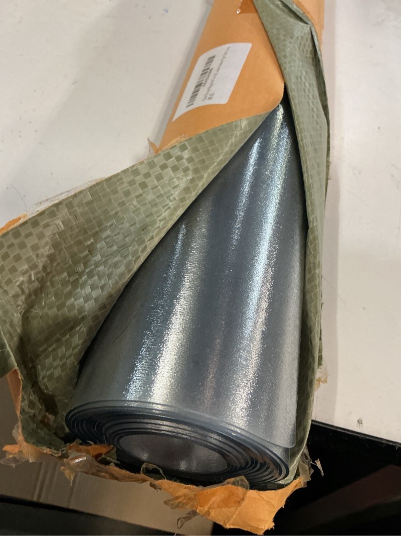 Condition photo showing Good Condition for Clear Runner Rug 3'x10' for Hallway – Non Slip Waterproof Vinyl Carpet Protector, Plastic Floor Mat Runner for Kitchen, Entryway, Laundry, Indoor Outdoor High Traffic Areas