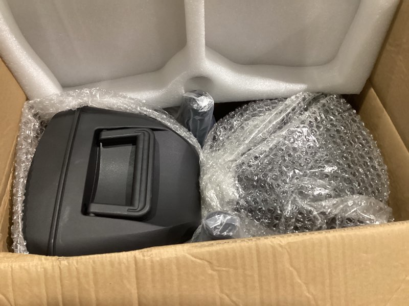 Condition photo showing As Is for Portable PA System with Stands for Indoor and Outdoor, DJ Speaker with Dual 8", Wireless Party Speaker with Microphone TWS/AUX/USB