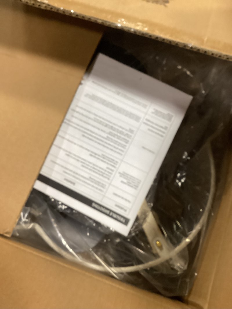 Condition photo showing Good Condition for 20" Boho Ceiling Fan with Light, Rattan Caged Flush Mount Ceiling Fan with Light Remote Control, Enclosed with 6 Speeds for Bedroom, Living Room, Foyer, Nursery (Beige)