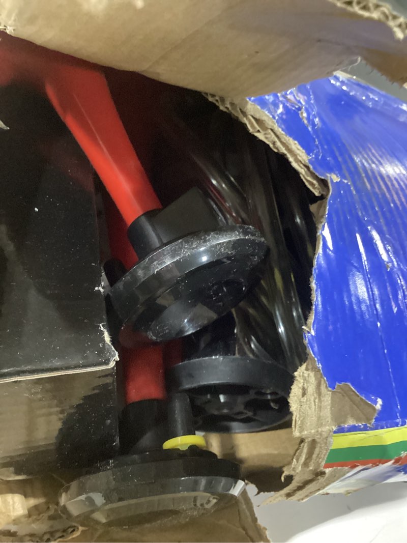 FARBIN Musical Horn 6 Trumpet Music Sound Air Horn with Compressor Play Godfather Melody Red 12V 150