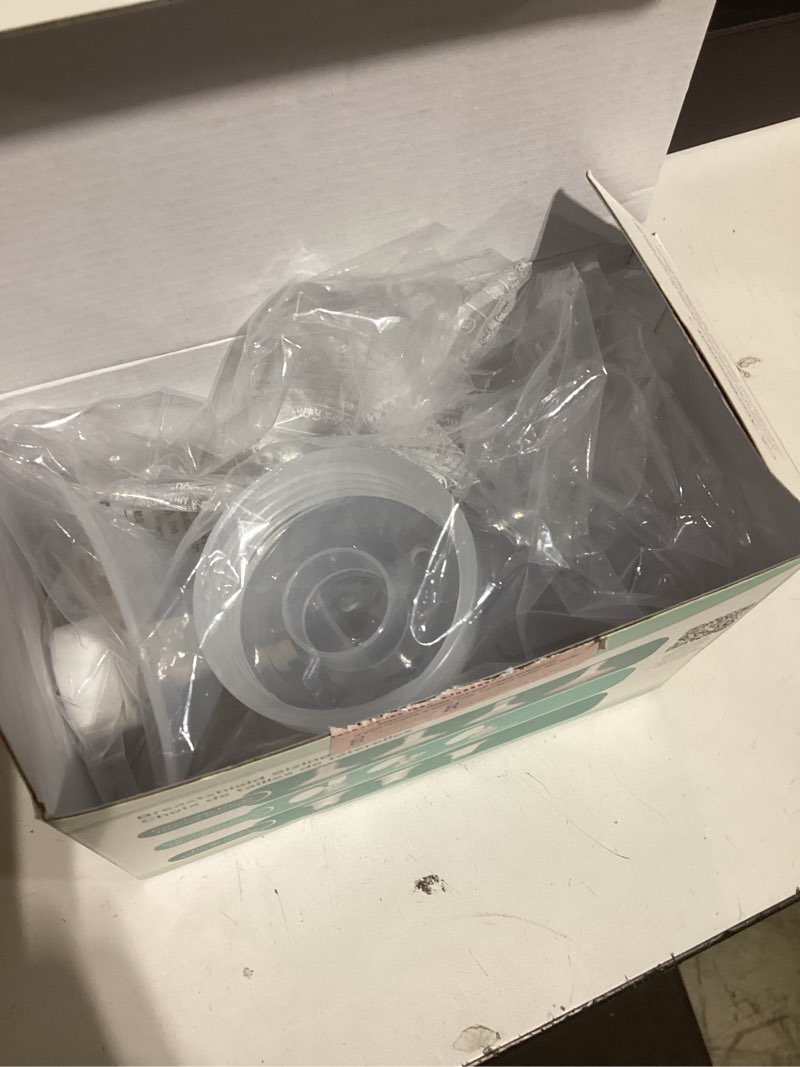 Condition photo showing Good Condition for Maymom Compatible 24mm Flange & Duckbill Valve for Spectra S1 Spectra S2 Breastpump Not Original Spectra S2 Accessories Not Original Spectra Pump Parts Replace Spectra Duckbill, Replace Spectra Flange White Valve 24mm Flange.
