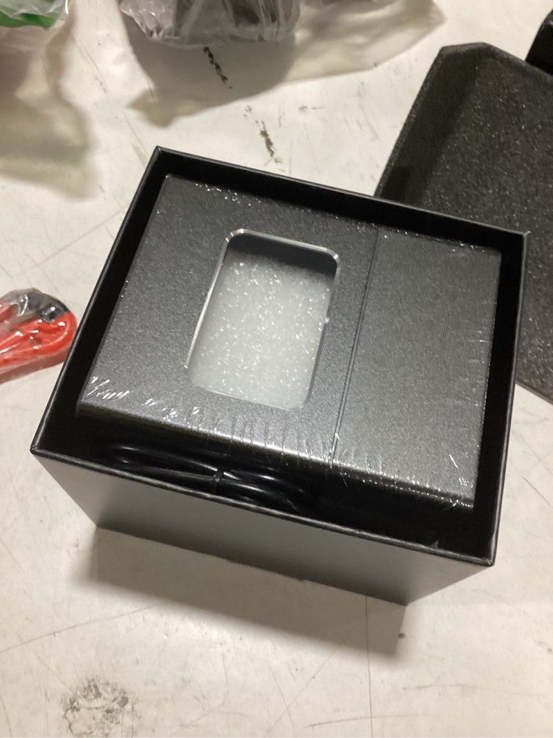 Condition photo showing Good Condition for multifunctional smokeless ashtray,hepa filter smokeless ashtray indoor with lighter,usb rechargeable smoke removing ashtray for home,bedroom,office,car(matte black)(ap078)