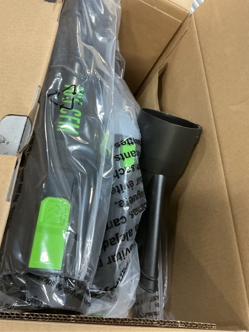 Condition photo showing Good Condition for ego power+ 56-volt 765-cfm 200-mph battery handheld leaf blower 5 ah (battery and charger included)