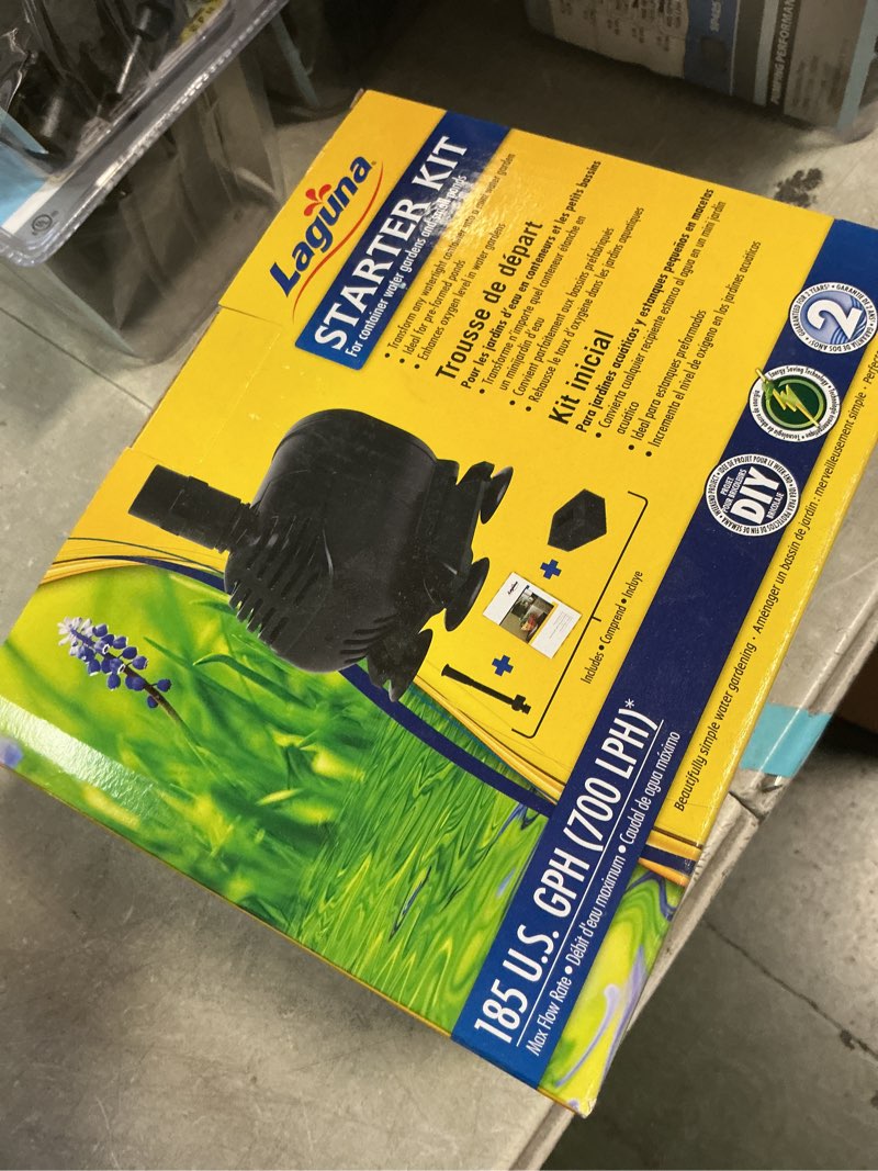 Condition photo showing New/Like New for Laguna Container Water Gardens and Small Ponds Starter Kit