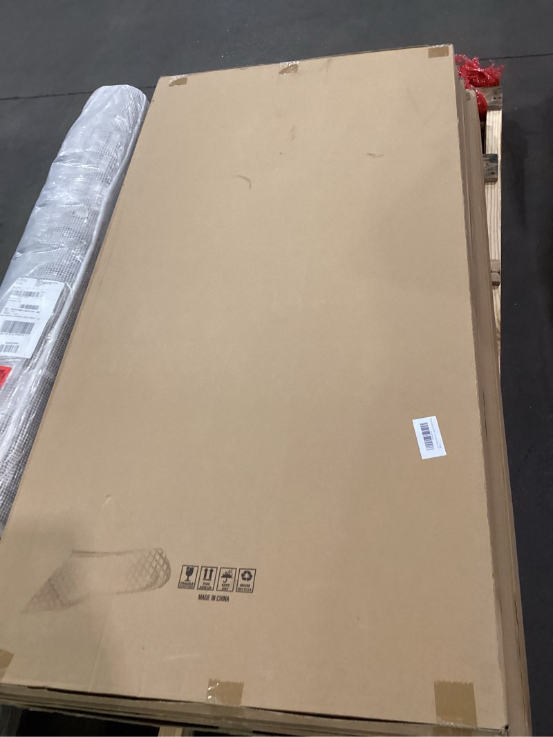 Condition photo showing New/Like New for Wall Art Modern Flower Artwork Paintings White Blossom Gold Leaf Butterfly Landscape Picture wall Decor for Living Room Bedroom Kitchen 30"x60" with Framed 60"L x 30"W Landscape Flower